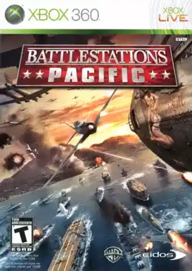 Battlestations Pacific (USA) box cover front